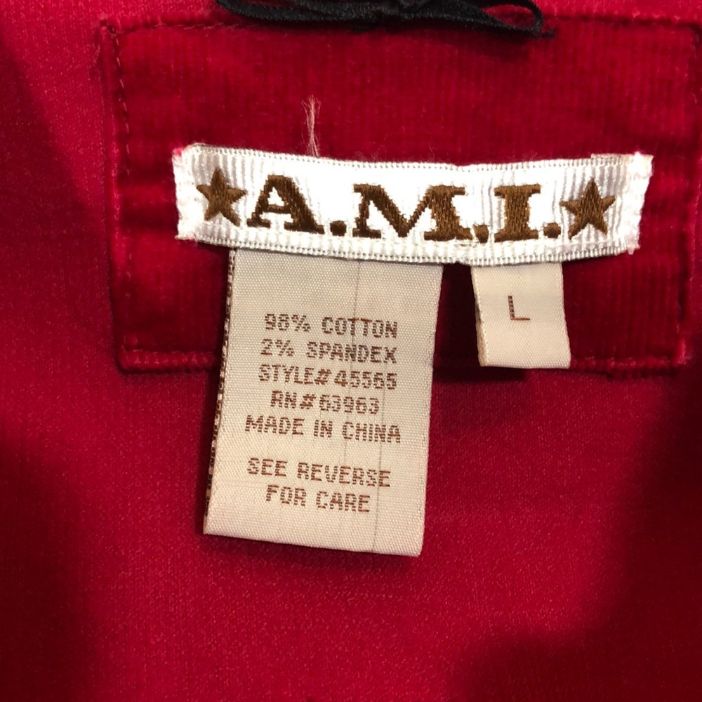 A.M.L red jacket - Picture 2 of 3